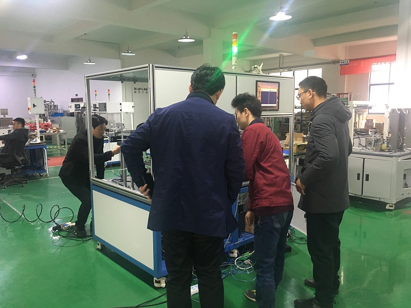 午夜福利视频APP全檢機現場驗收