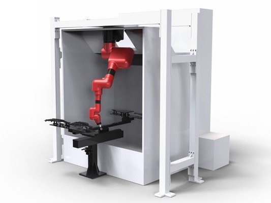 機器人噴塗方案