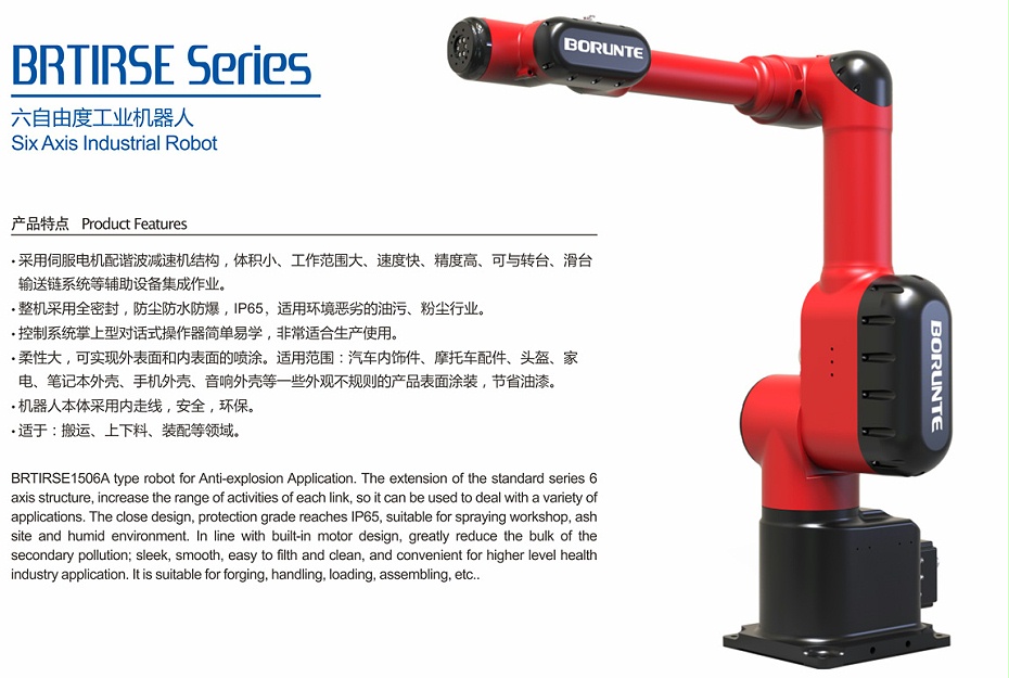 伯朗特六自由度工業機器人—午夜影院福利社