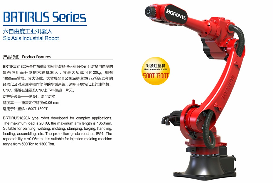 伯朗特六自由度工業機器人—午夜影院福利社